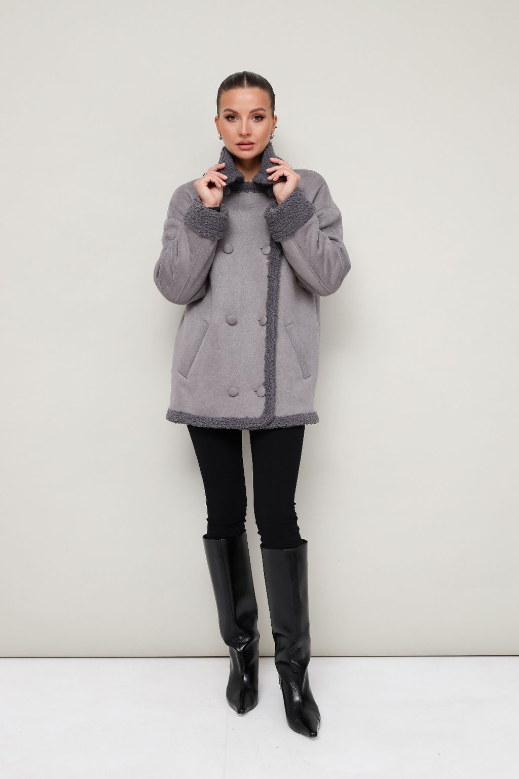 Куртка 11-425 серый