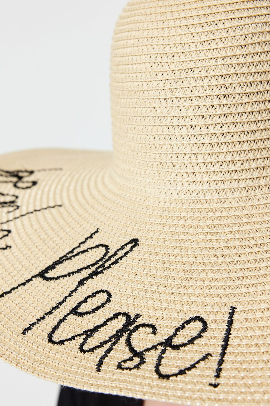 Bej Slogan Detayl? Has?r Kad?n Sapka TWOSS23SP00014 - Trendyolmilla фото 4