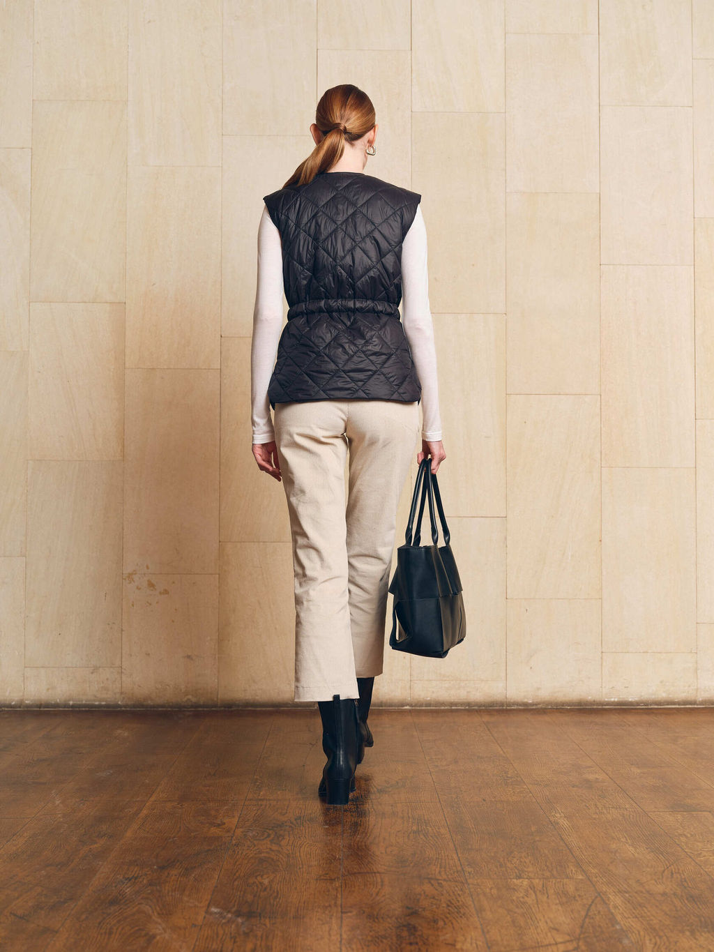 Жилет стеганный 512.150032/Черный - Seven senses фото 4