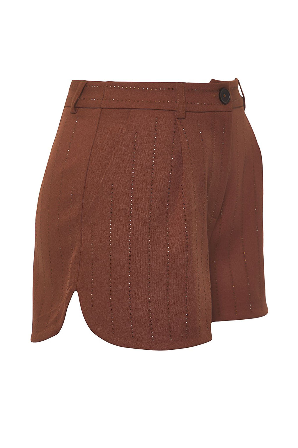 TRENDYOLMILLA Kahverengi Dokuma Tas Bask?l? Sort TWOSS25SR00078  фото 4