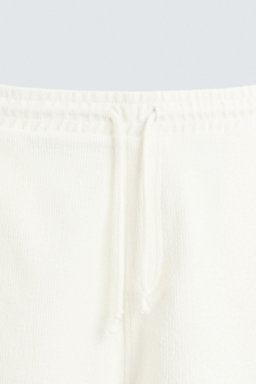 TEXTURE JOGGER BERMUDA SHORTS - Zara фото 18