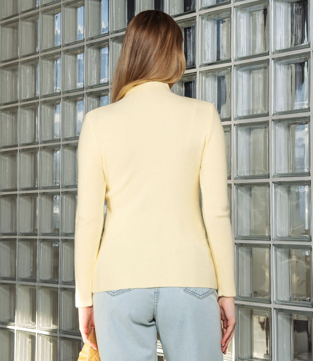 Водолазка #КТ801 (16), песочный - Dommod фото 3