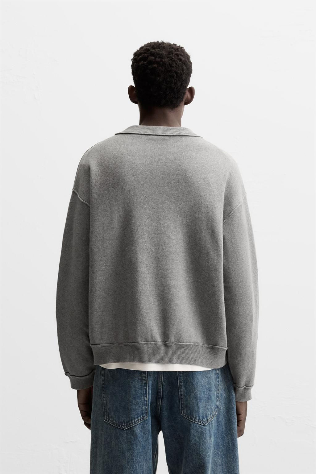 IRREGULAR STITCH SWEATER - Zara фото 3