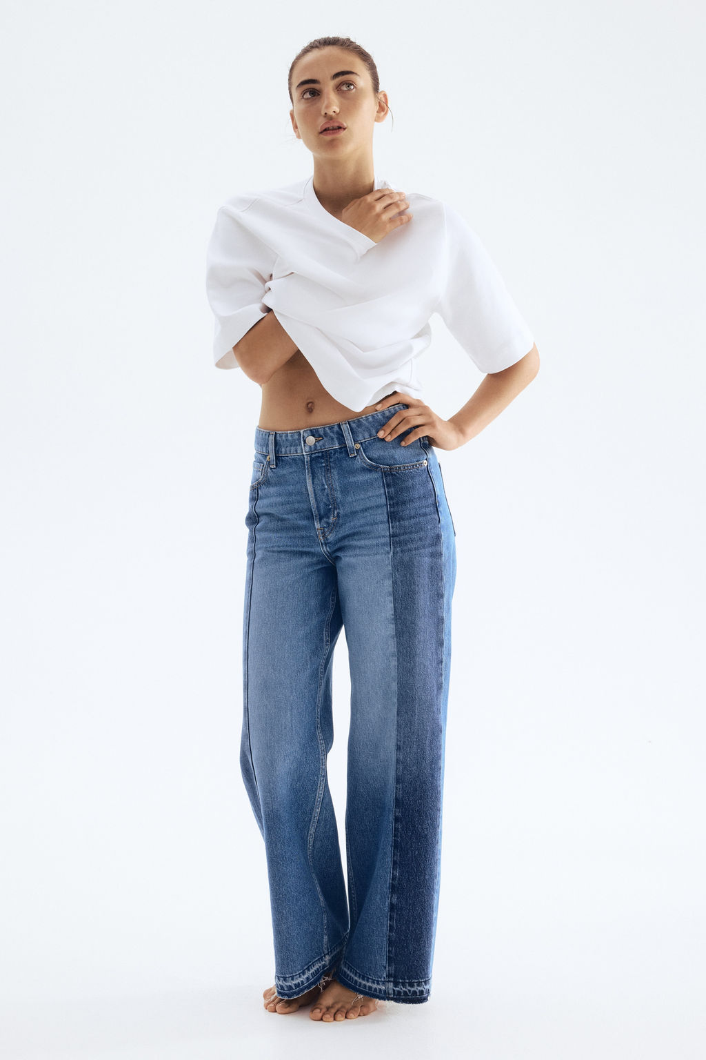 Wide Regular Jeans - H&m фото 2