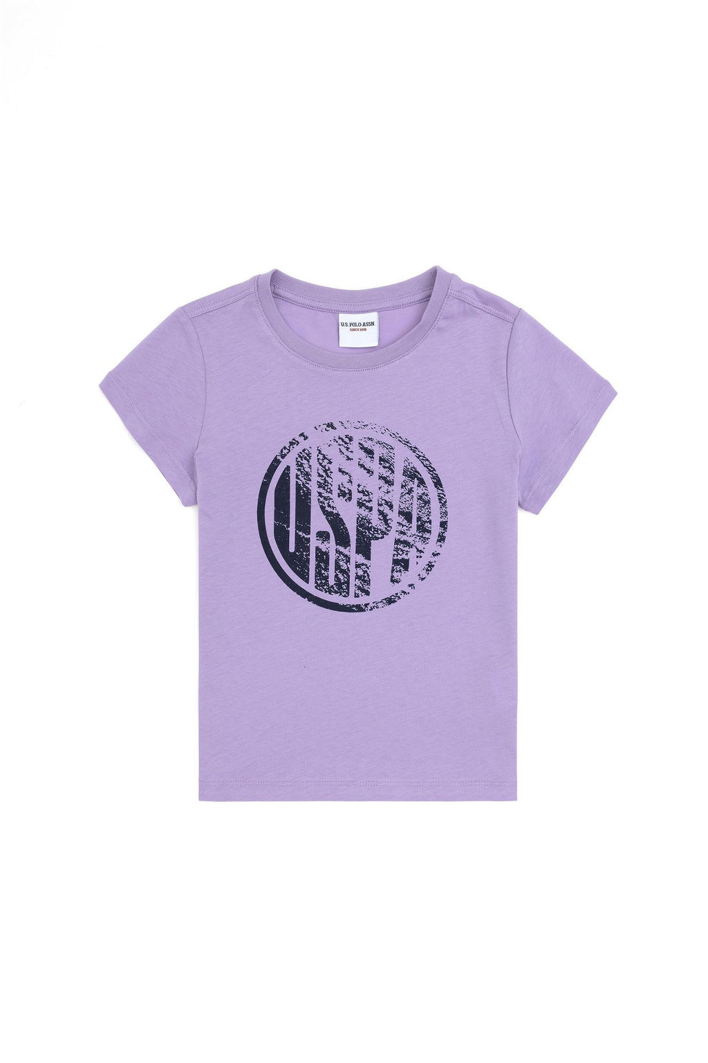 U. S. Polo Assn / Базовая сиреневая футболка с круглым вырезом для мальчиков - U.s. polo assn фото 2