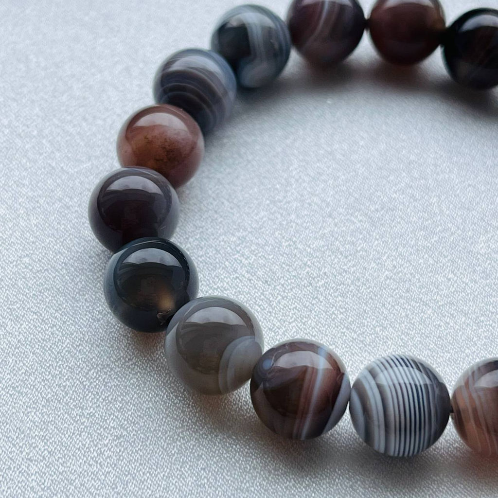 Браслет из Агата бразильского 17 см - Радуга самоцветов фото 2