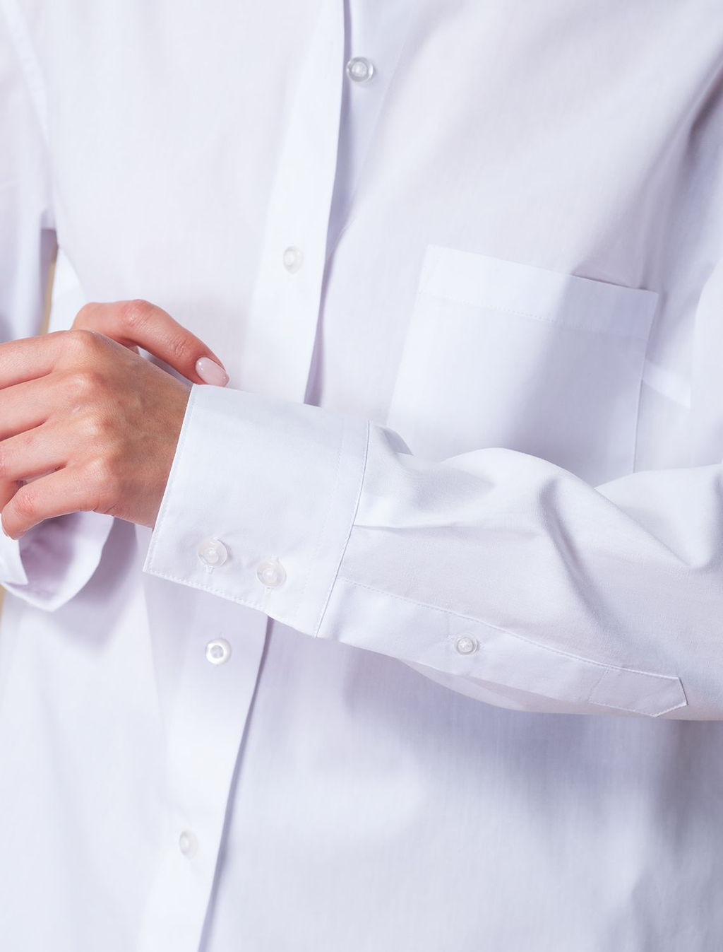 VILATTE / Блузка over-size из гладкого поплина из хлопка с ПЭ  фото 2