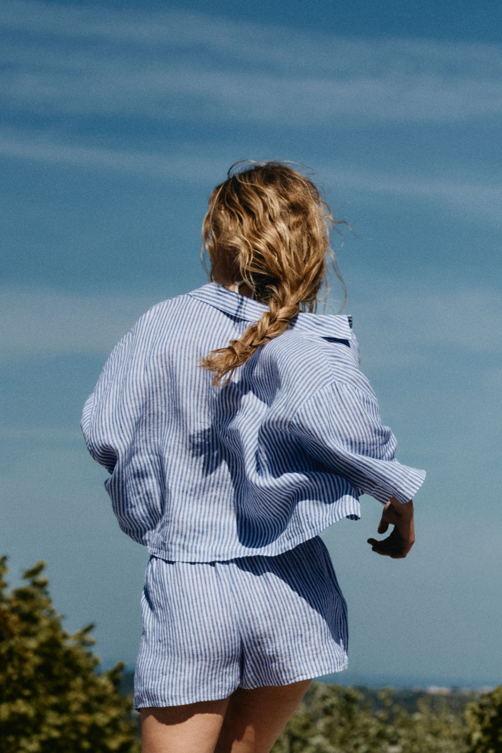 Camisa boxy de lino - H&m фото 6