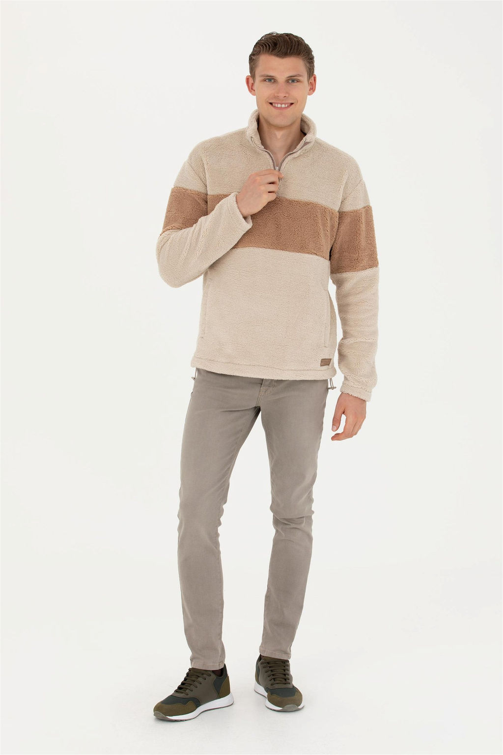 U. S. Polo Assn / Мужская толстовка с камнем - U.s. polo assn фото 4