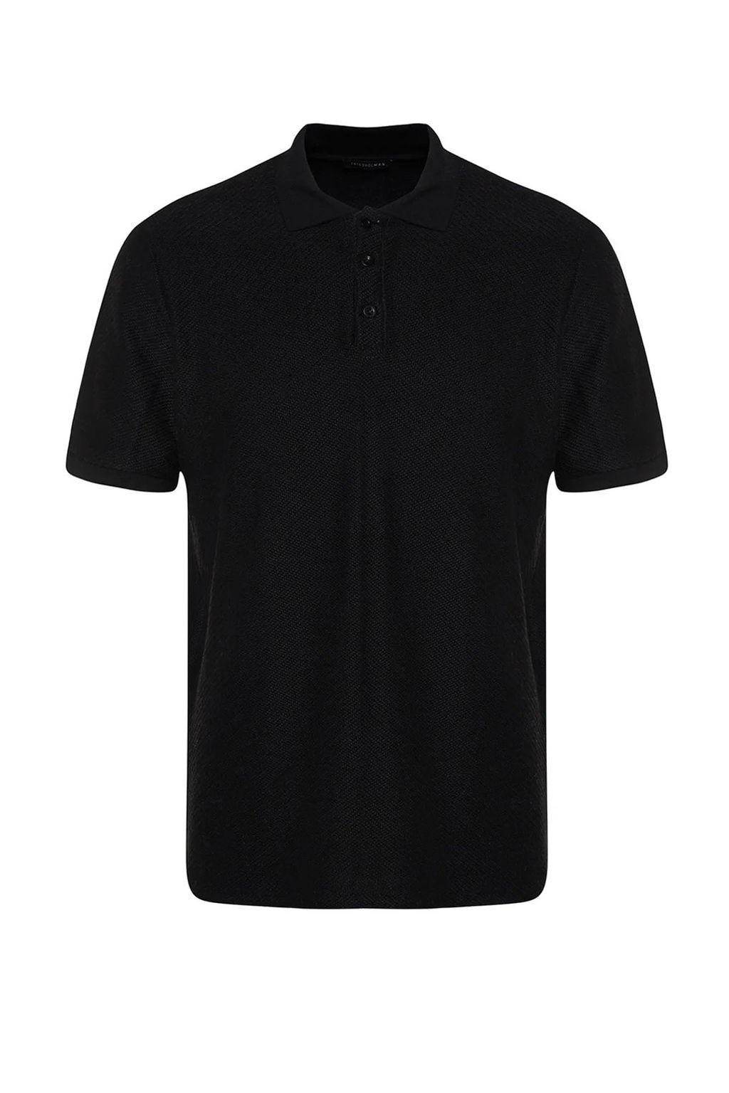 TRENDYOL MAN Beyaz Regular/Normal Kesim K?sa Kol Dokulu Dugmeli Polo Yaka T-shirt TMNSS23PO00018 - Trendyolmilla фото 7