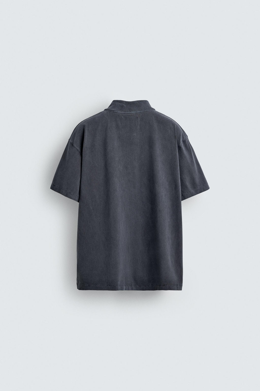 WASHED RELAXED FIT POLO SHIRT - Zara фото 8