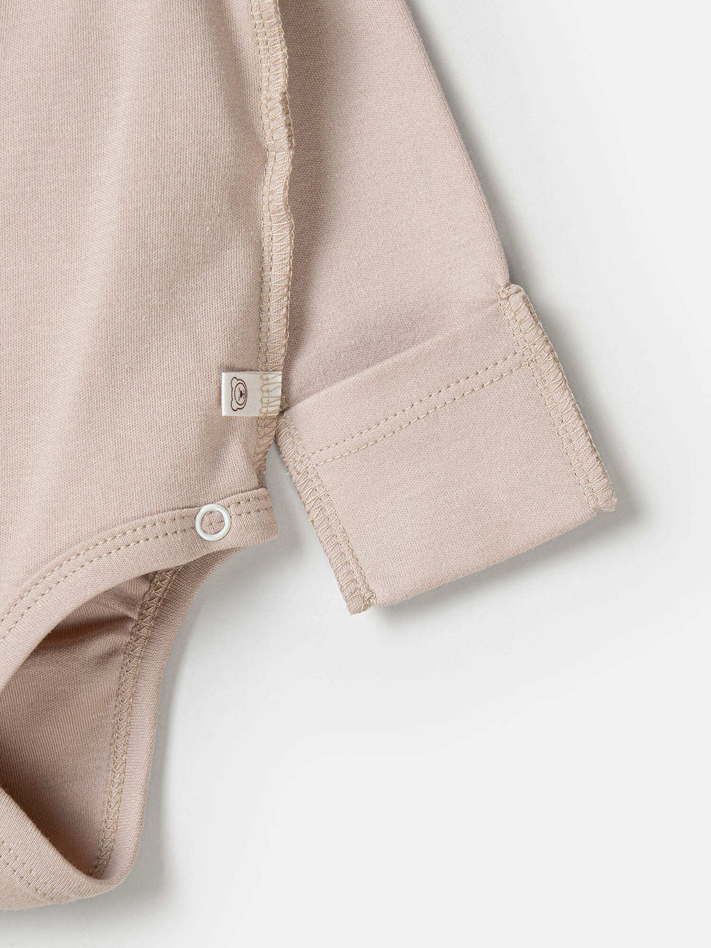 Комплект боди-кимоно с наружными швами Сливки/Крем-брюле 2 шт 0+ - Bungly фото 5