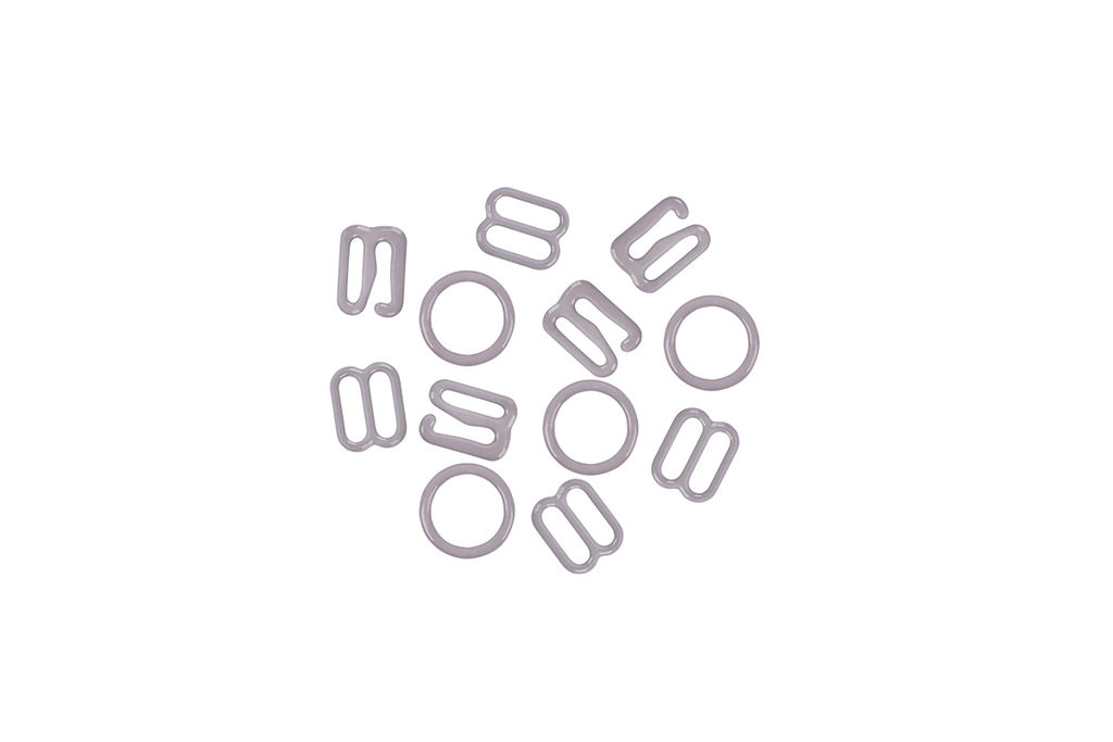 BLITZ CRR-10 набор фурнитуры металл 10 мм 5 х 12 шт 06 серый