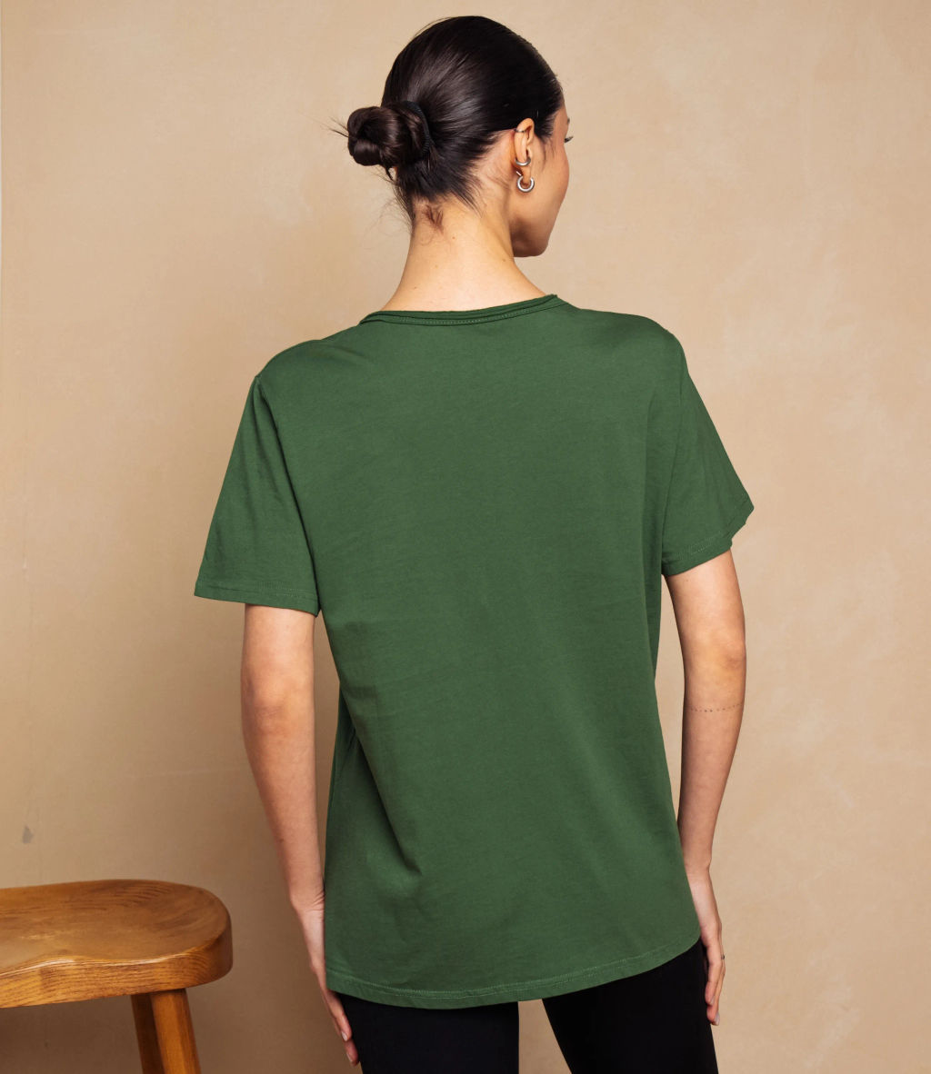 Футболка #КТ899 (2), зелёный - Dommod фото 3