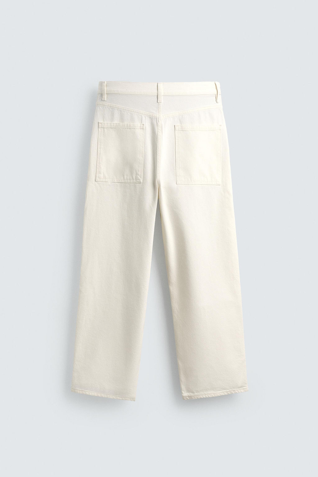 TAPERED WIDE-LEG JEANS - Zara фото 8