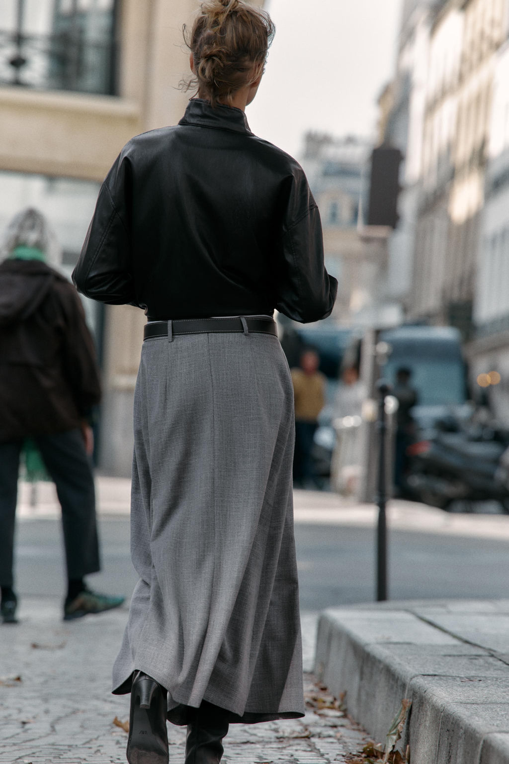 MIDI PLEATED SKIRT WITH BELT - Zara фото 4