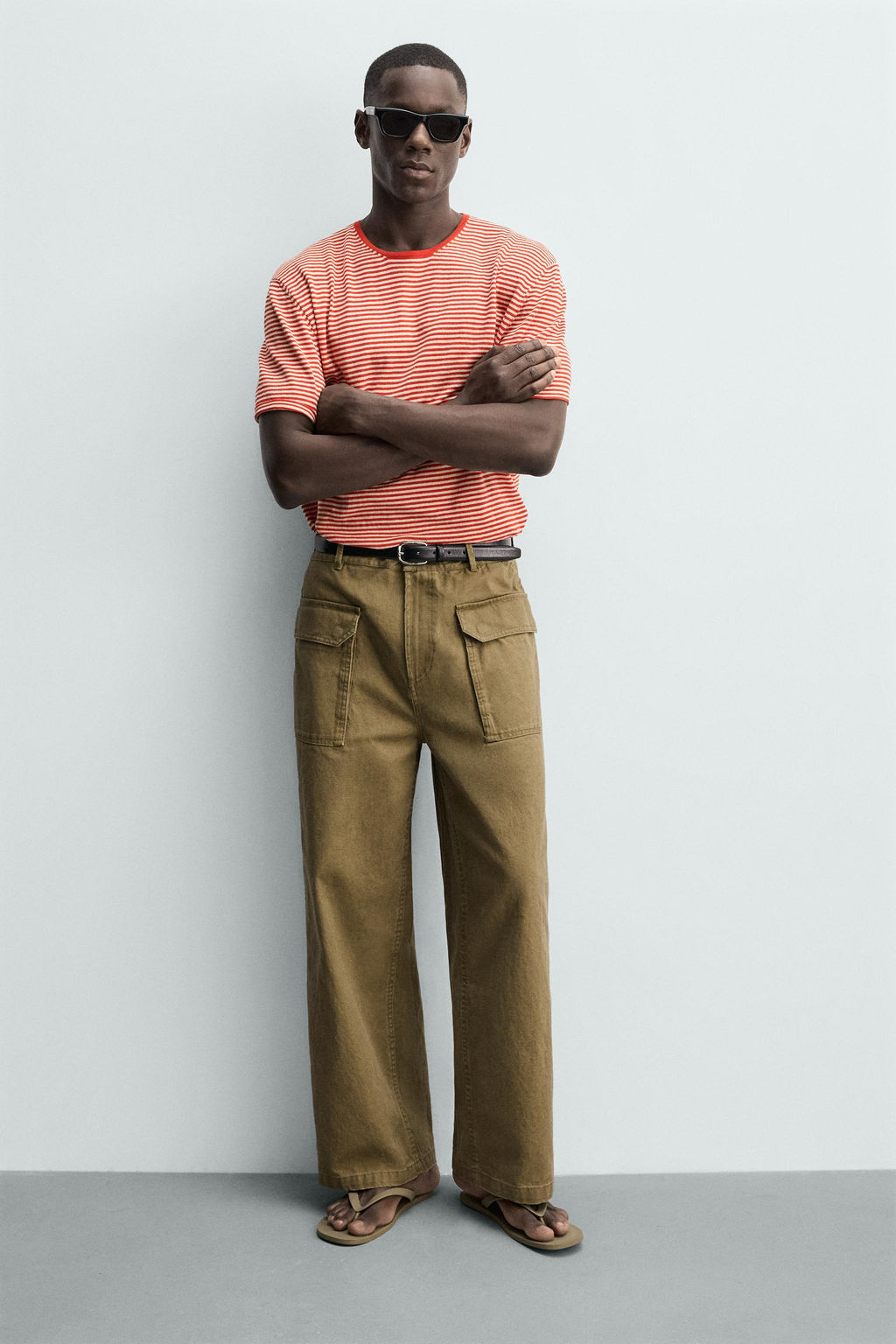 SANDALIA TIRAS / Gris Topo - Zara фото 2