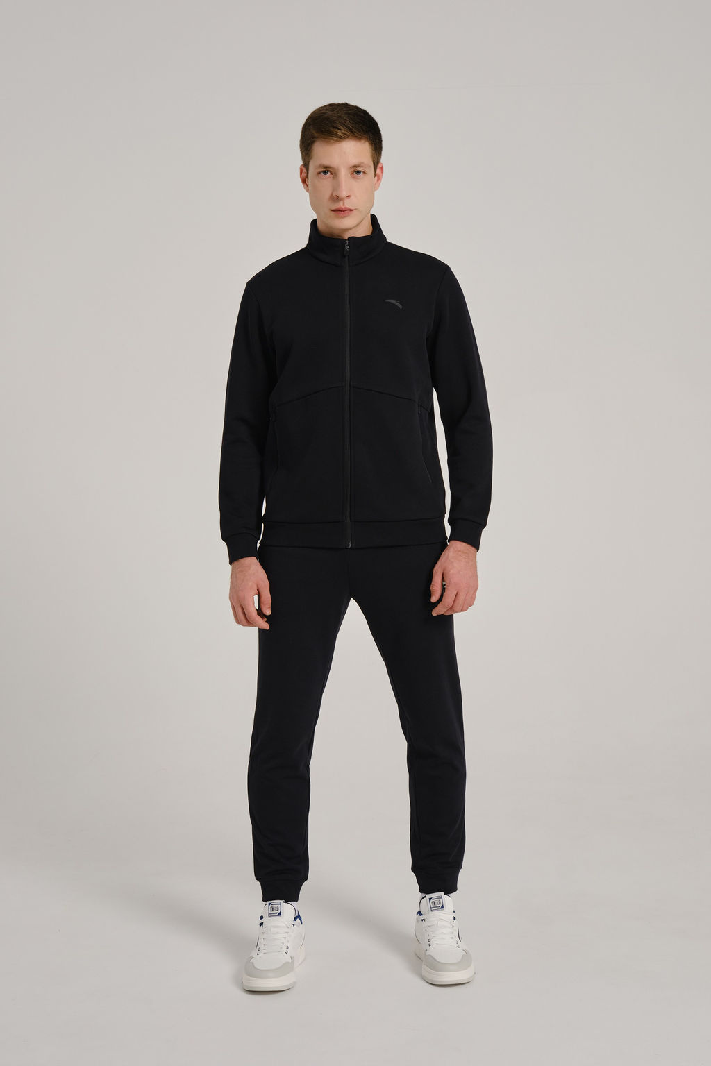 Олимпийка Черный TRN ESSENTIAL Knit Track Top
