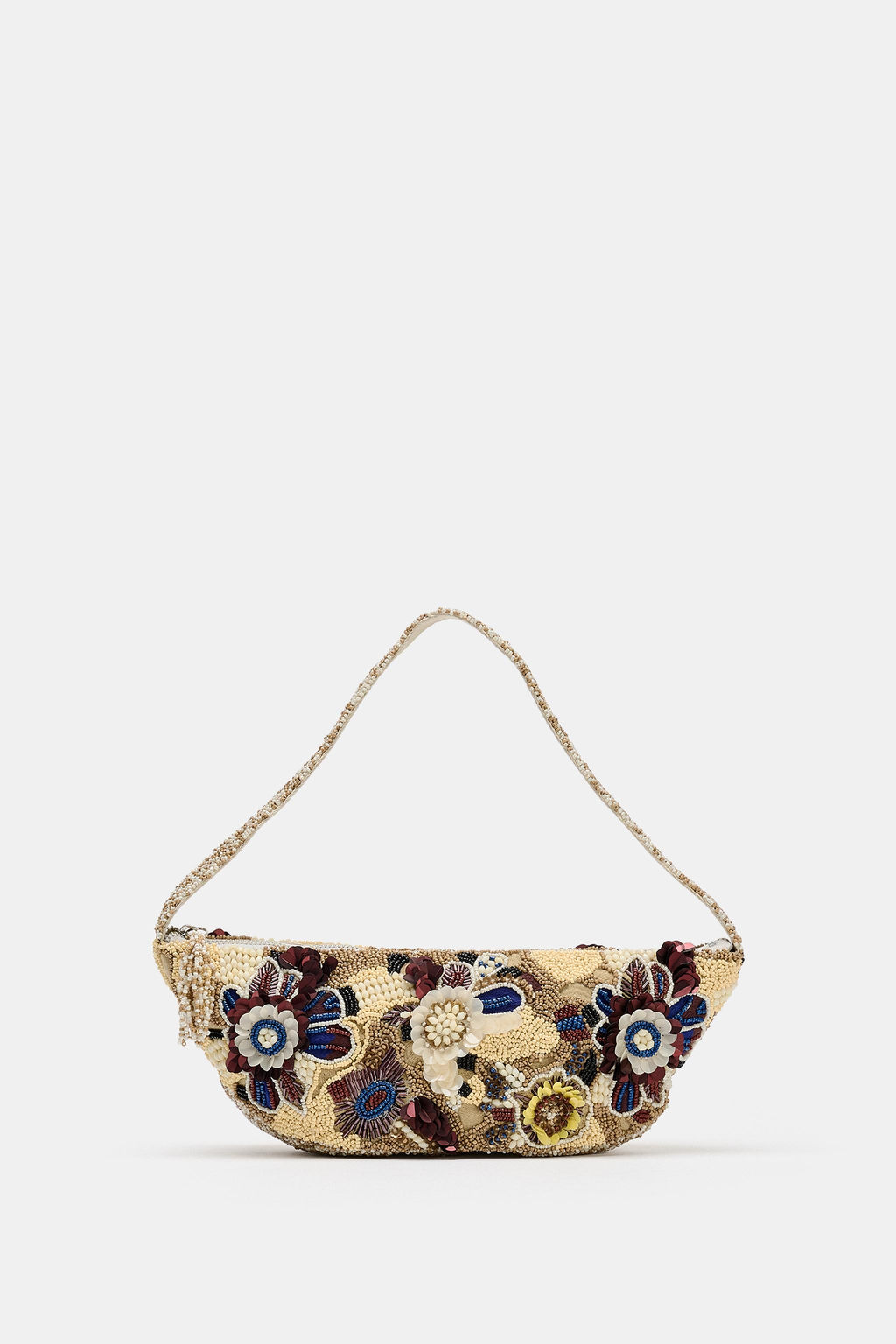 BOLSO DE MANO ABALORIOS / Multicolor - Zara фото 2