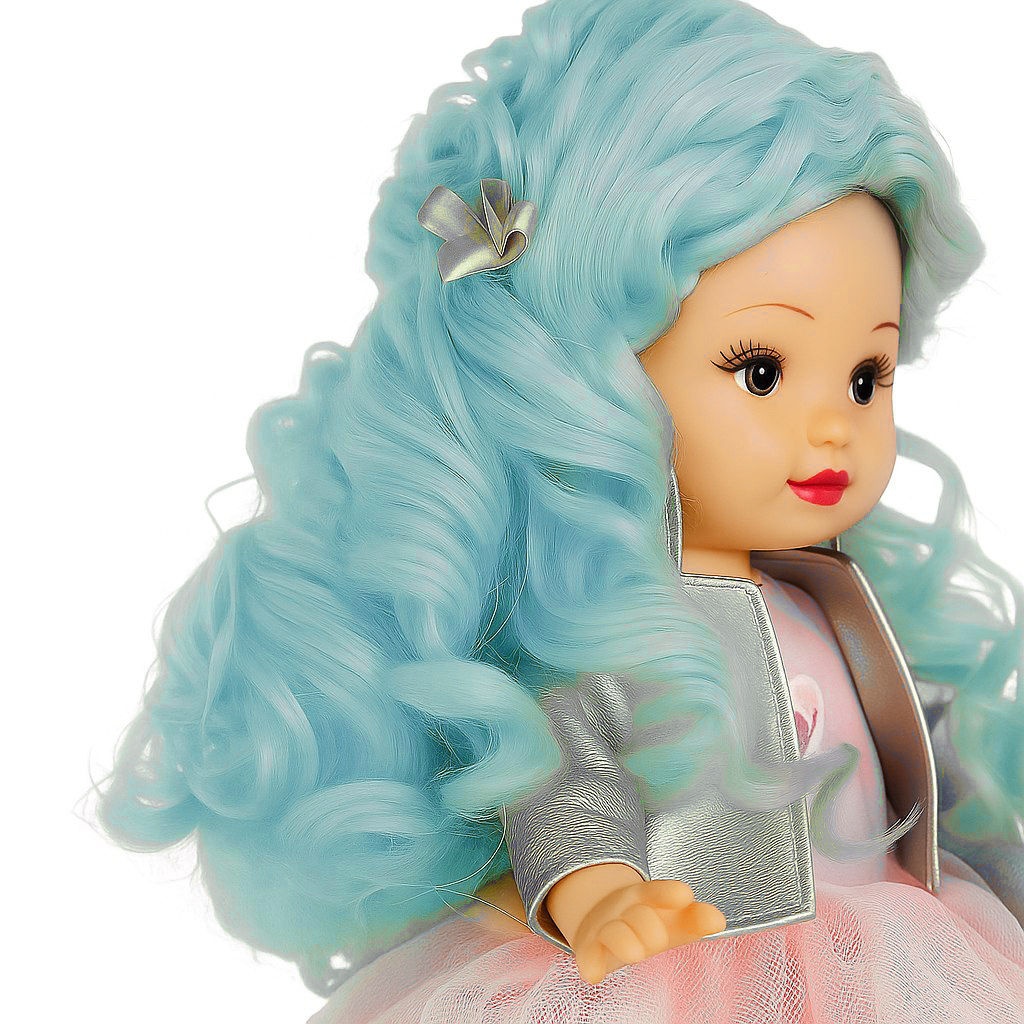 HobbyBe HAR-9 Тресс для кукол 15 см 100 см 27 г 32 мятный