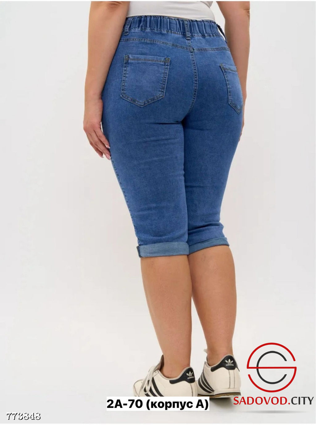 Капри джинсовые женские - Bruno фото 4