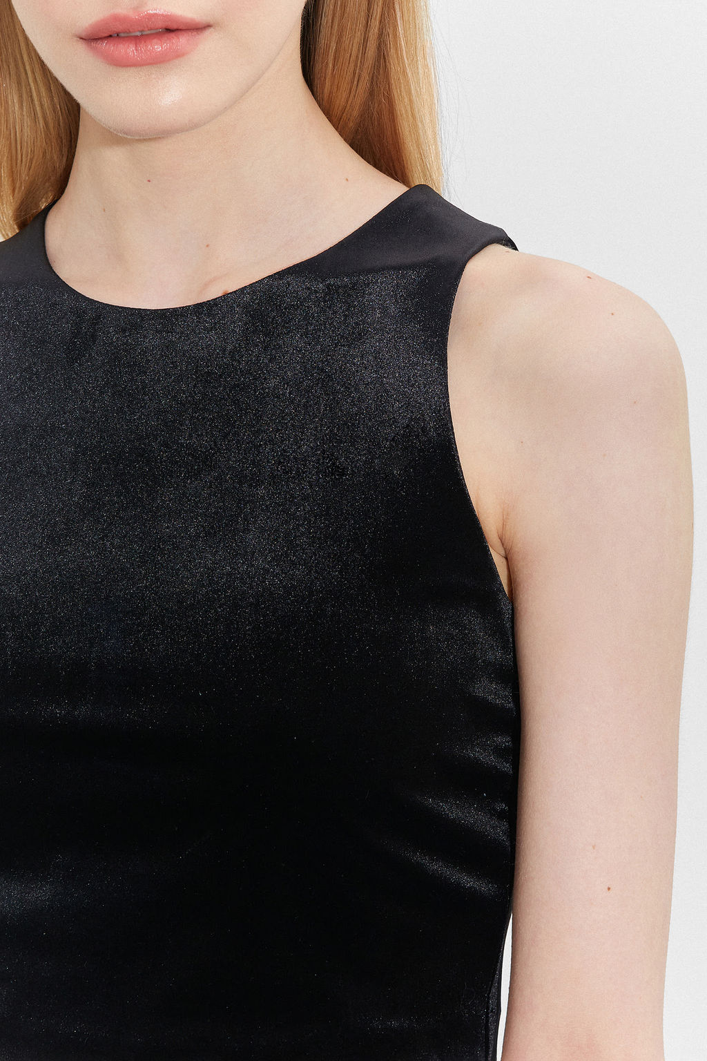 Кроп-топ из бархата - Mollis фото 3