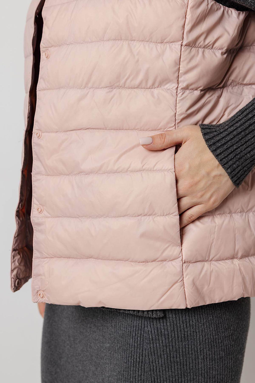 Жилет женский 2204/03/Светло-розовый - Rise фото 5