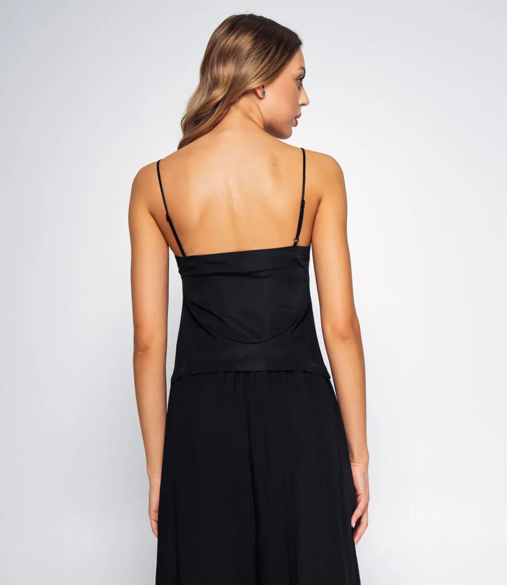 Топ #КТ68006, чёрный