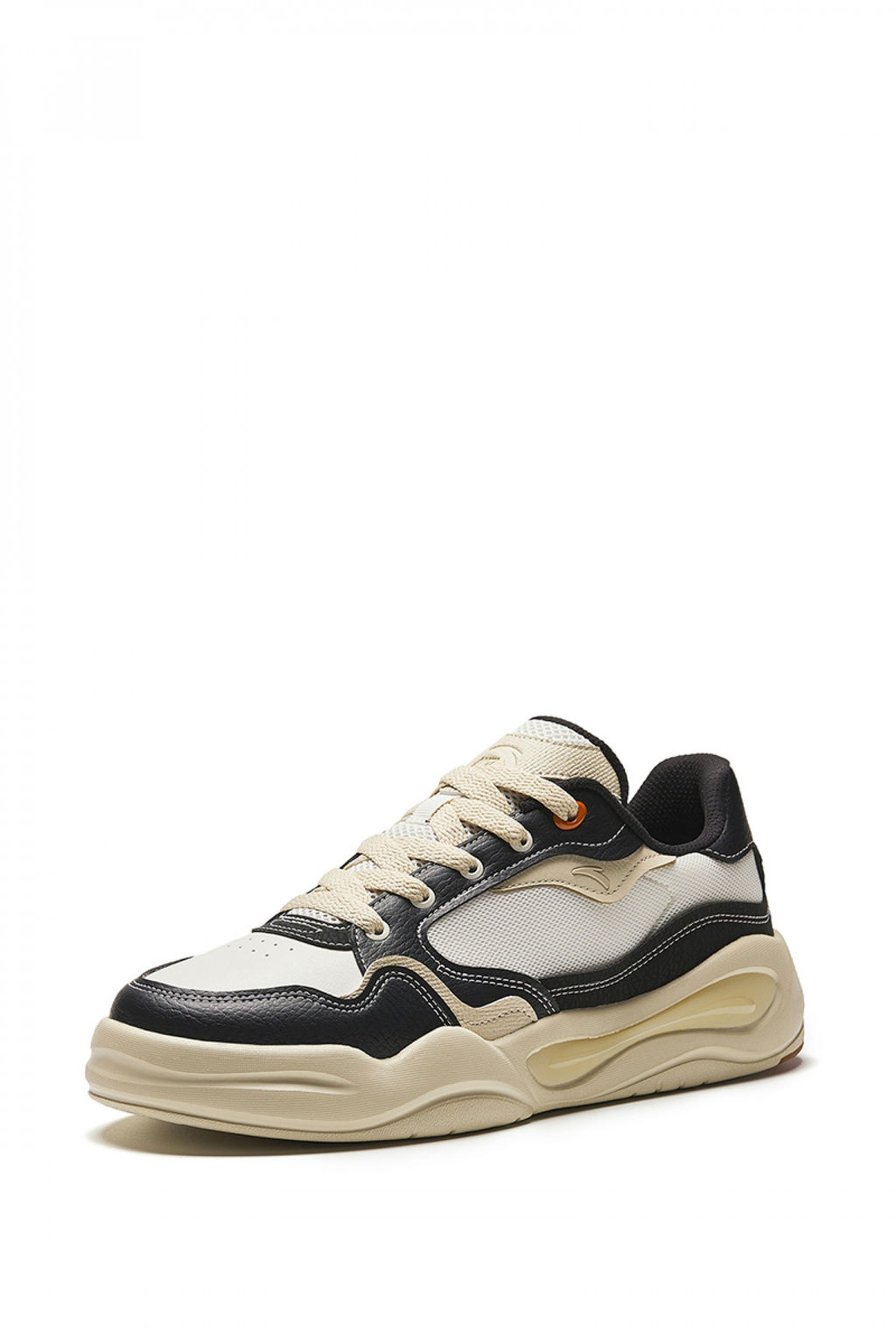 Кеды Бежевый/Черный