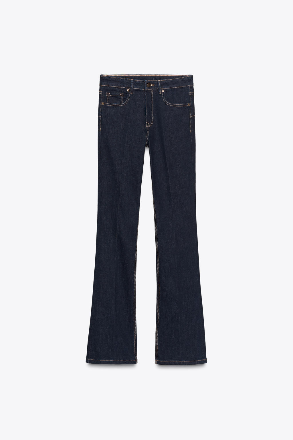 ZW COLLECTION BOOTCUT HIGH-WAIST JEANS - Zara фото 21