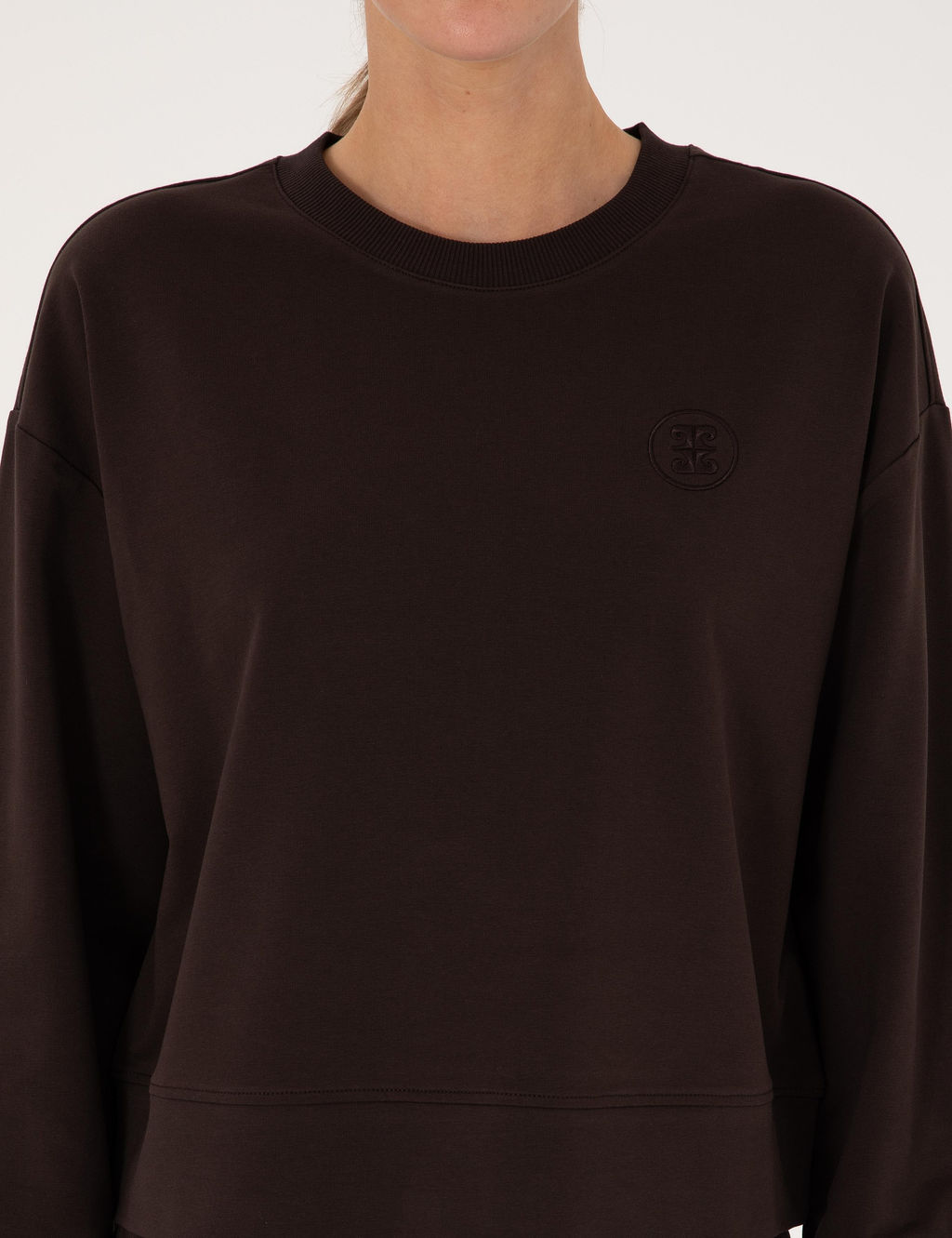 Kahverengi Oversize Sweatshirt