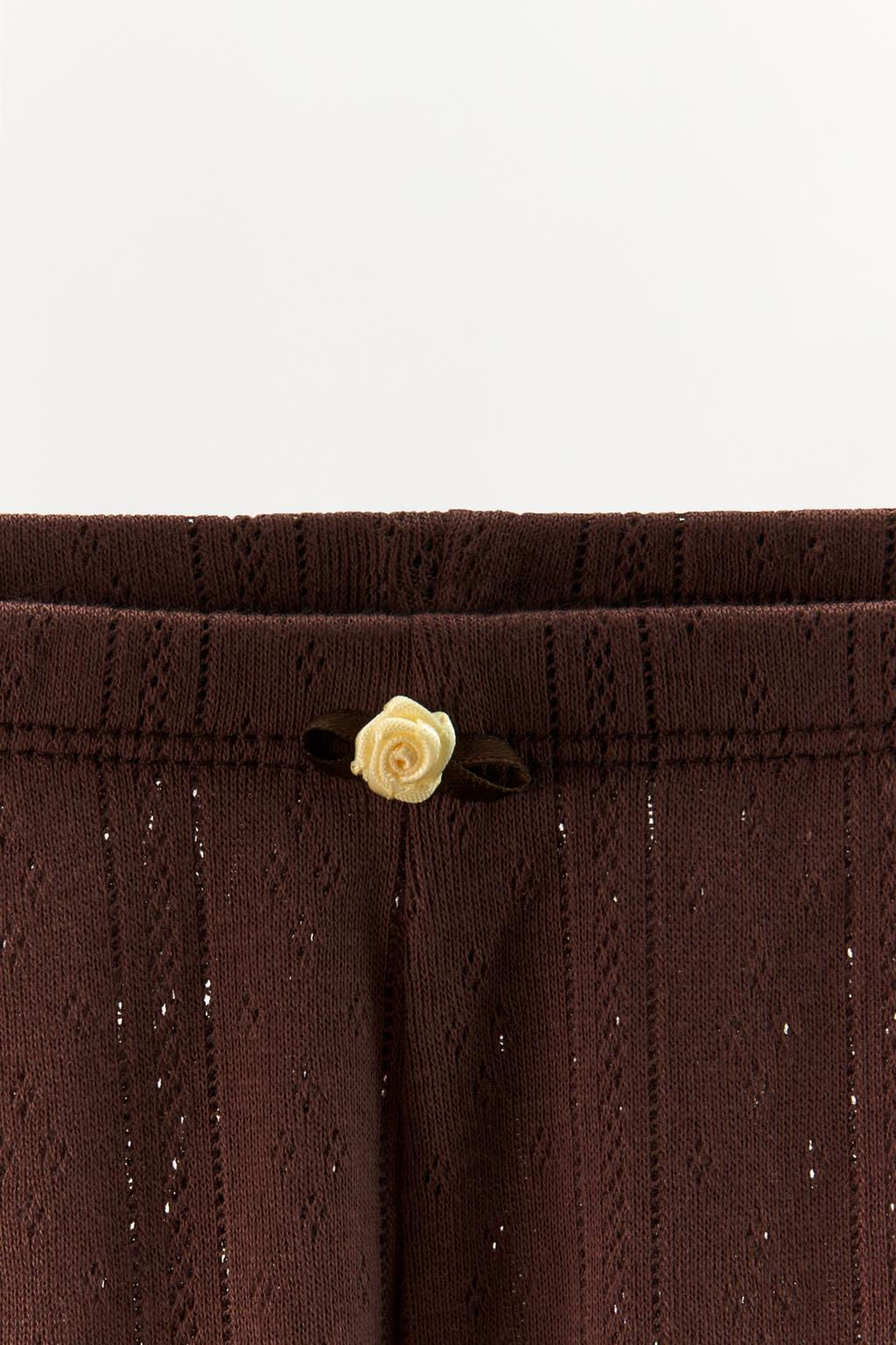 POINTELLE LEGGINGS - Zara фото 6