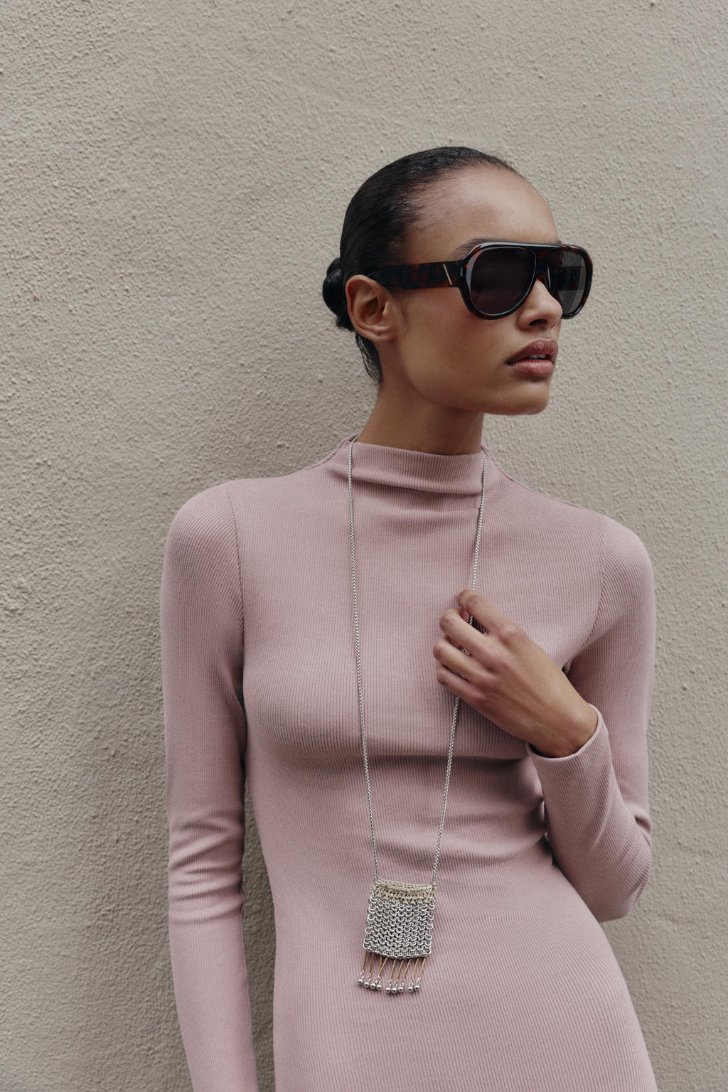 RIBBED MIDI DRESS - Zara фото 4