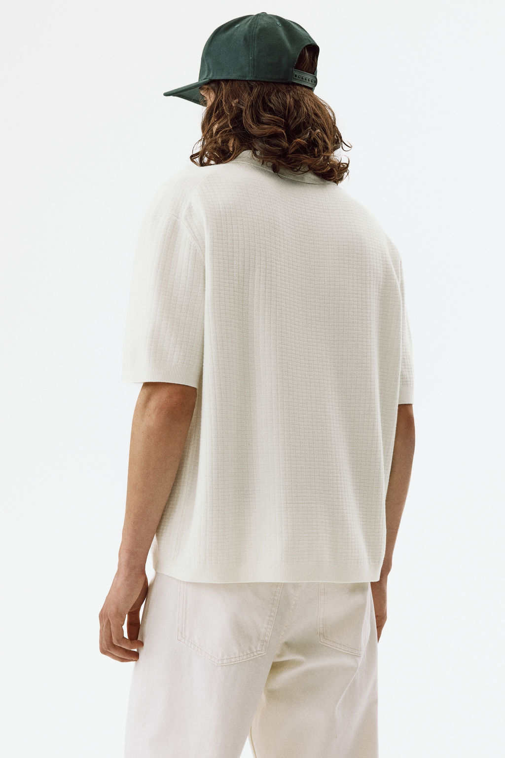 Camisa en punto texturizado Regular Fit - H&m фото 7
