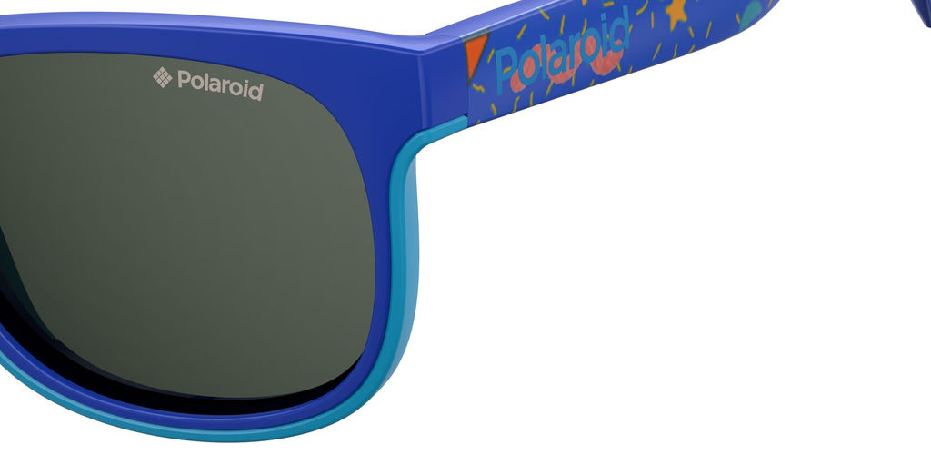Солнцезащитные очки Polaroid Kids PLD 8035/S Синий, детские фото 4