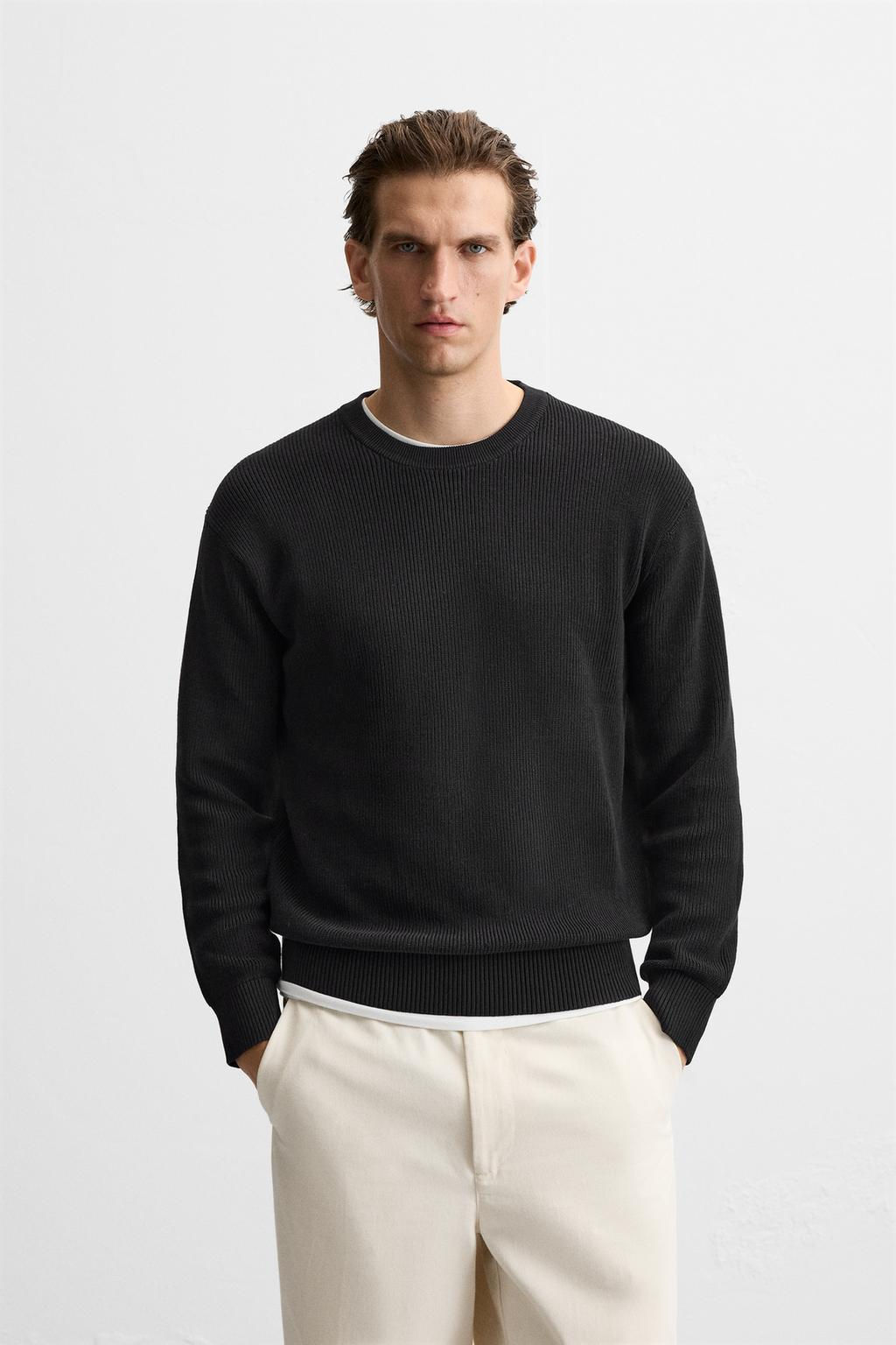 PURL KNIT SWEATER - Zara фото 45