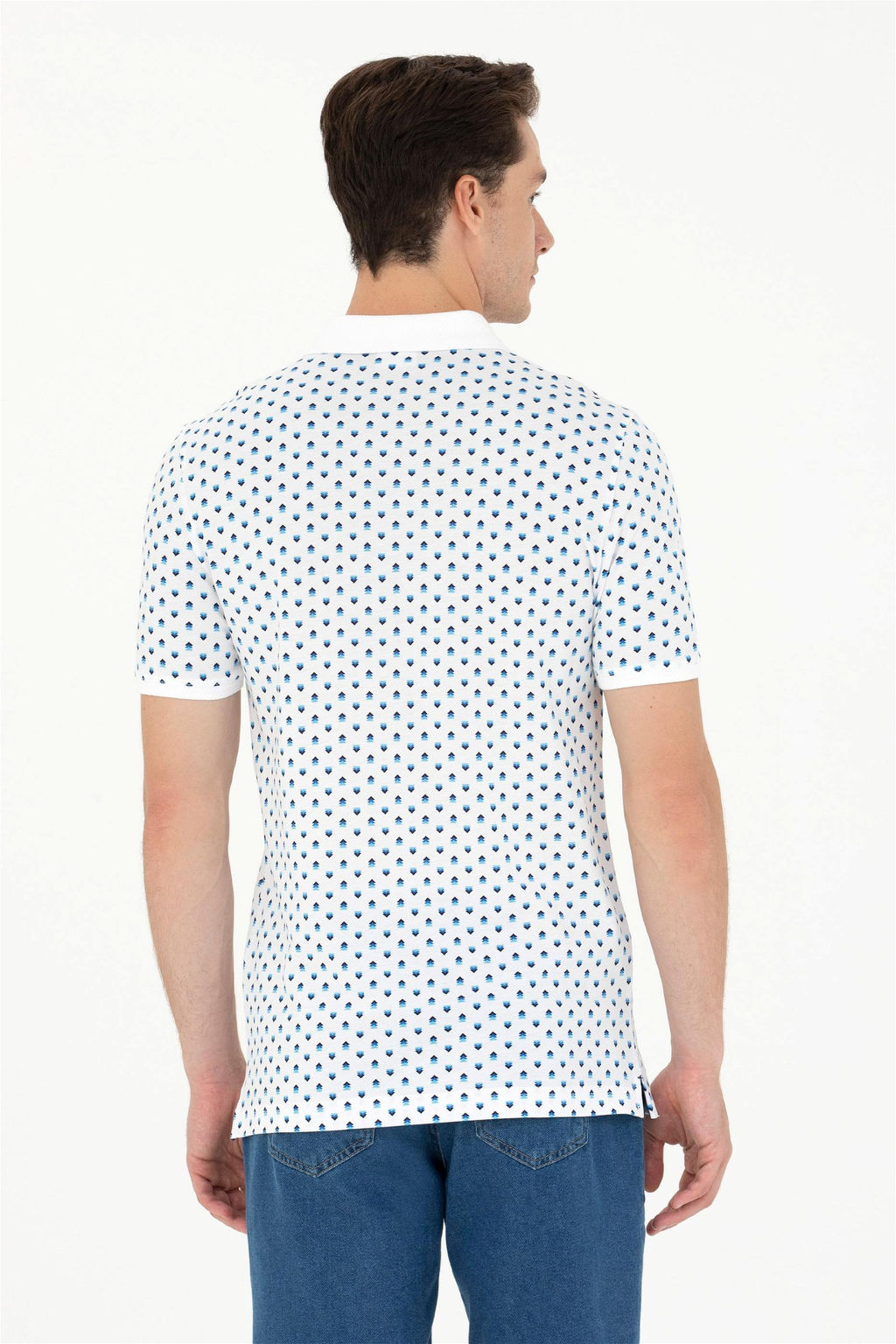 U. S. Polo Assn Мужская белая футболка - U.s. polo assn фото 12