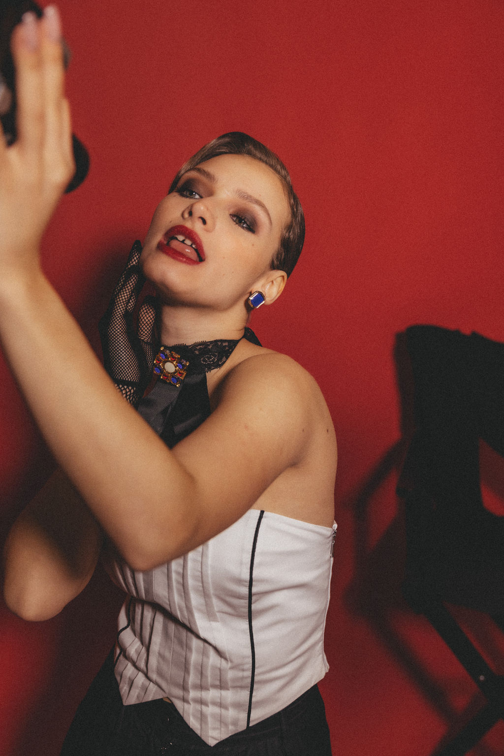 Брошь Винтаж №2 Blue - Orgalica фото 2