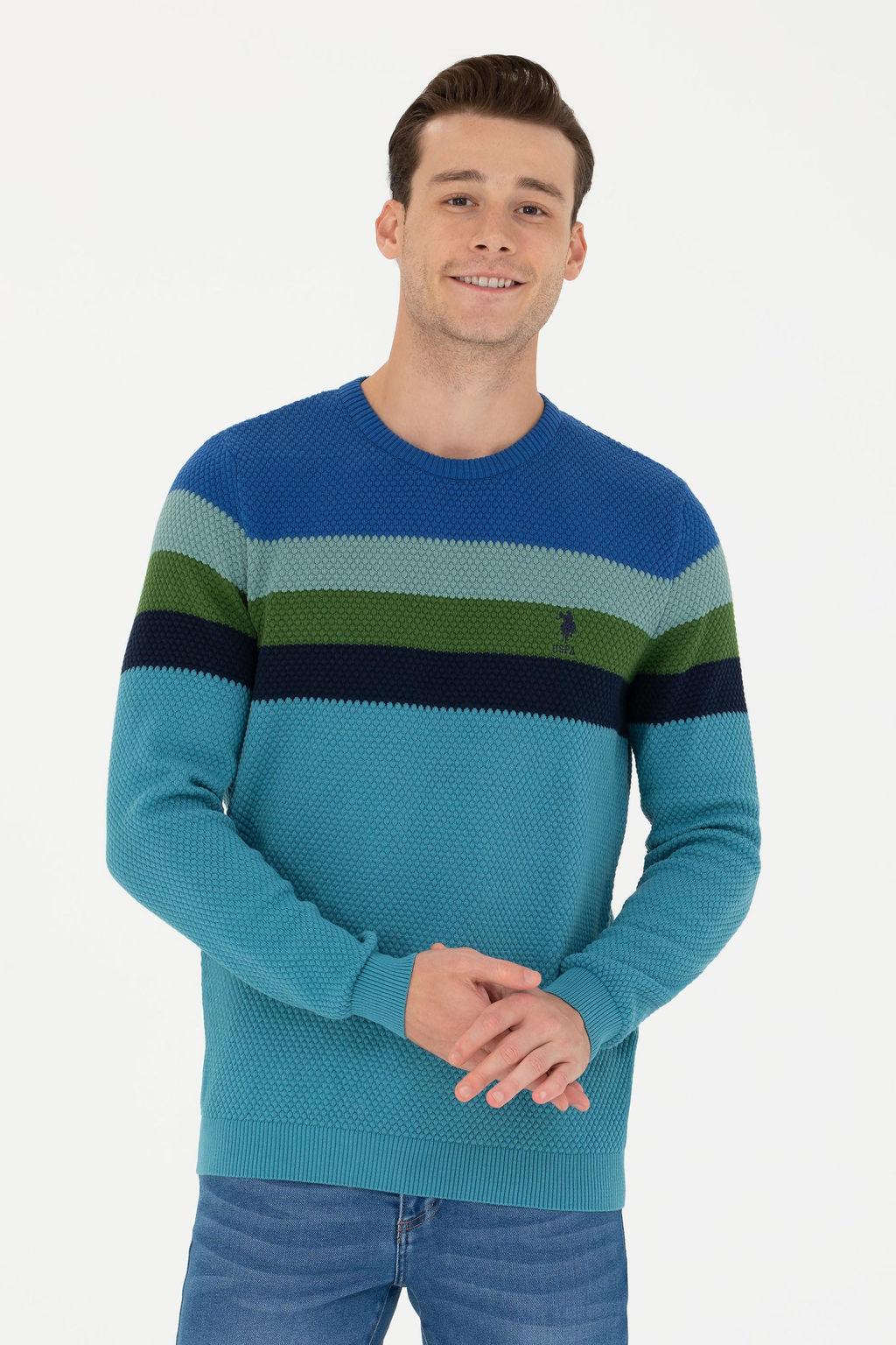 U. S. Polo Assn Мужской масляный свитер Неожиданная скидка в корзине - U.s. polo assn фото 15
