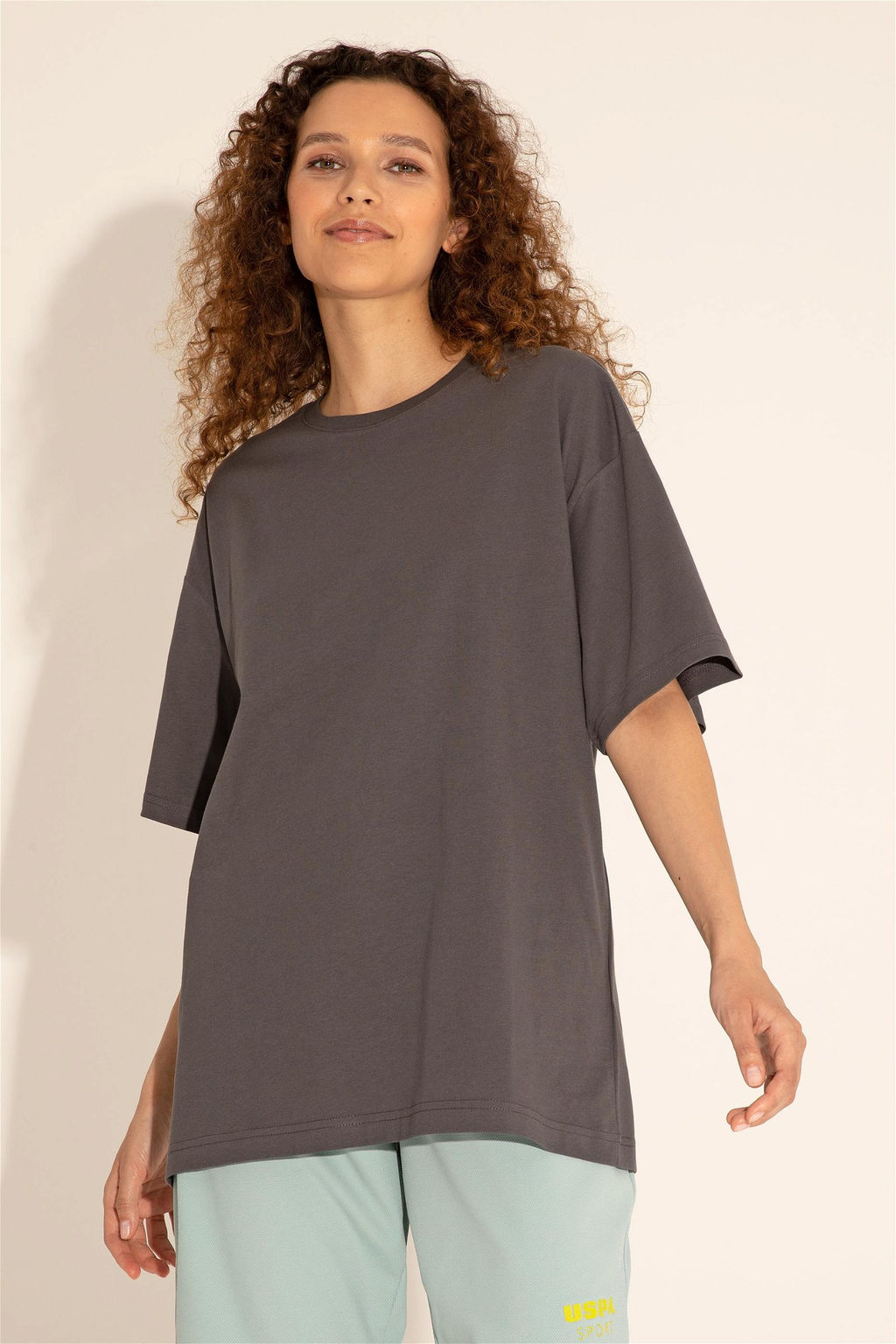 Мужская антрацитовая футболка - U.s. polo assn фото 10