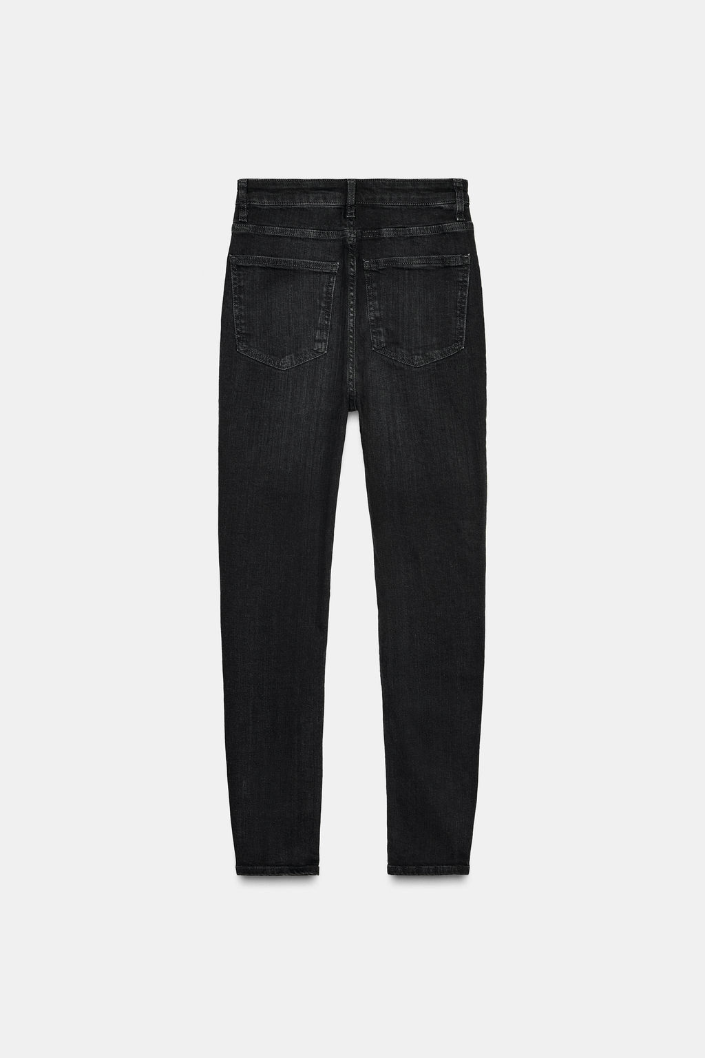 ZW COLLECTION HIGH-WAIST SKINNY JEANS - Zara фото 6