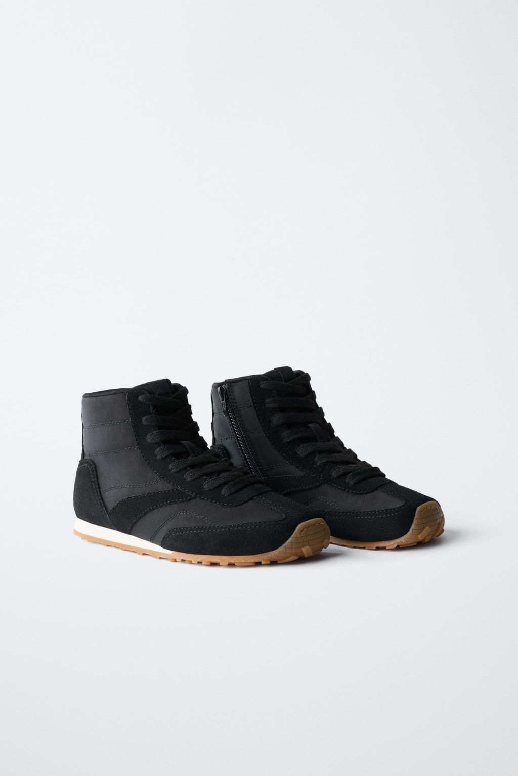 BOXING HIGH-TOP SNEAKERS - Zara фото 11