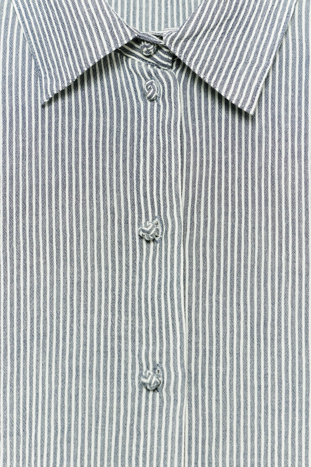 CAMISA MANGA CORTA ZW COLLECTION / Marino - Zara фото 8