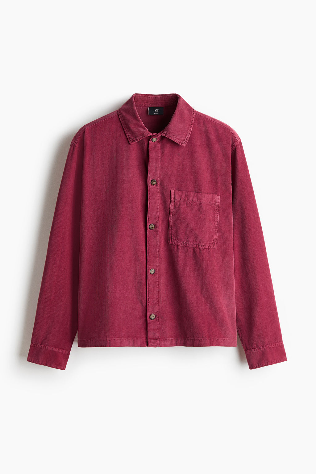 Camisa boxy de pana Relaxed Fit - H&m фото 2