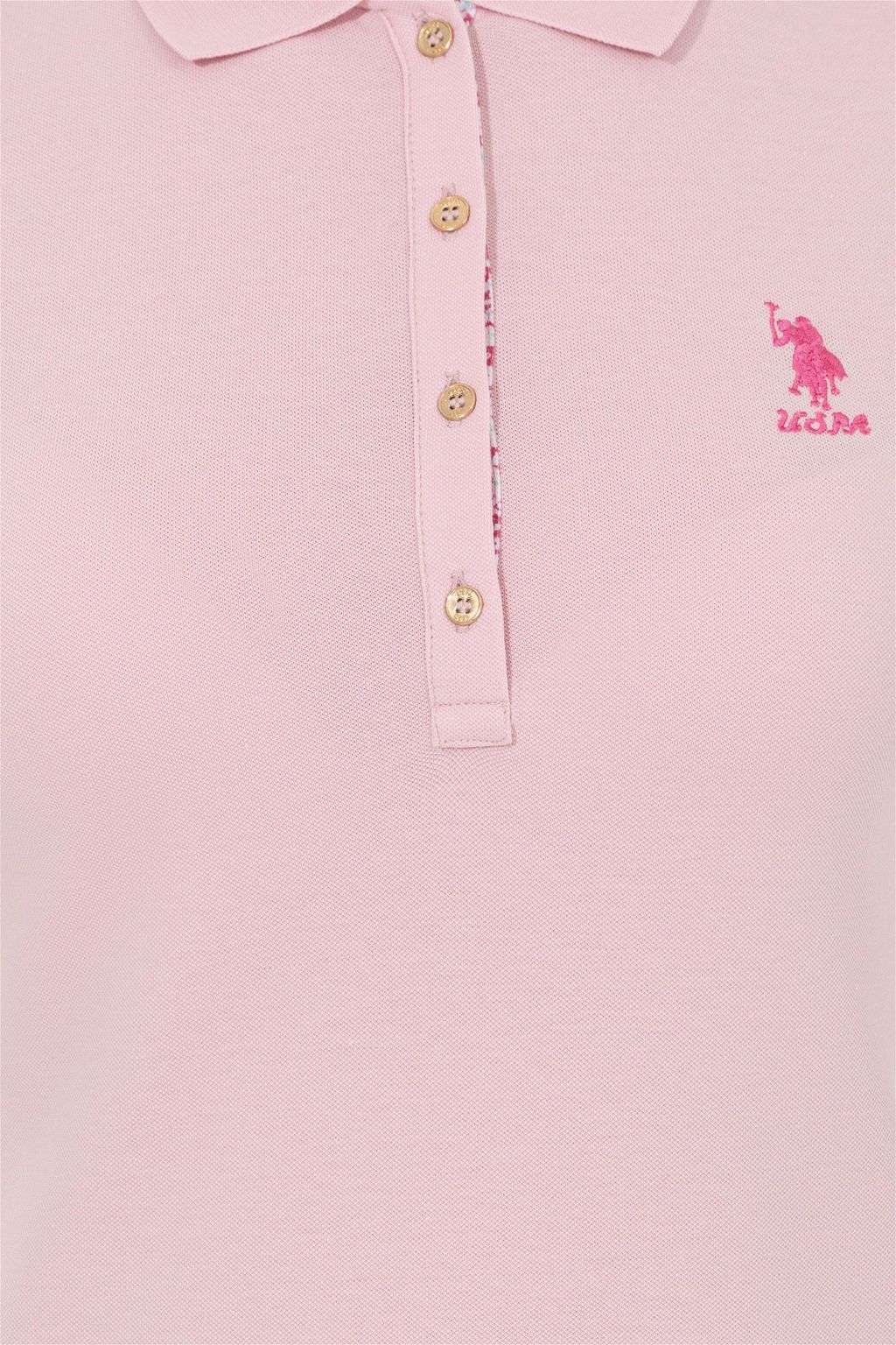 U. S. Polo Assn Женская футболка с воротником-поло Powder Basic - U.s. polo assn фото 6