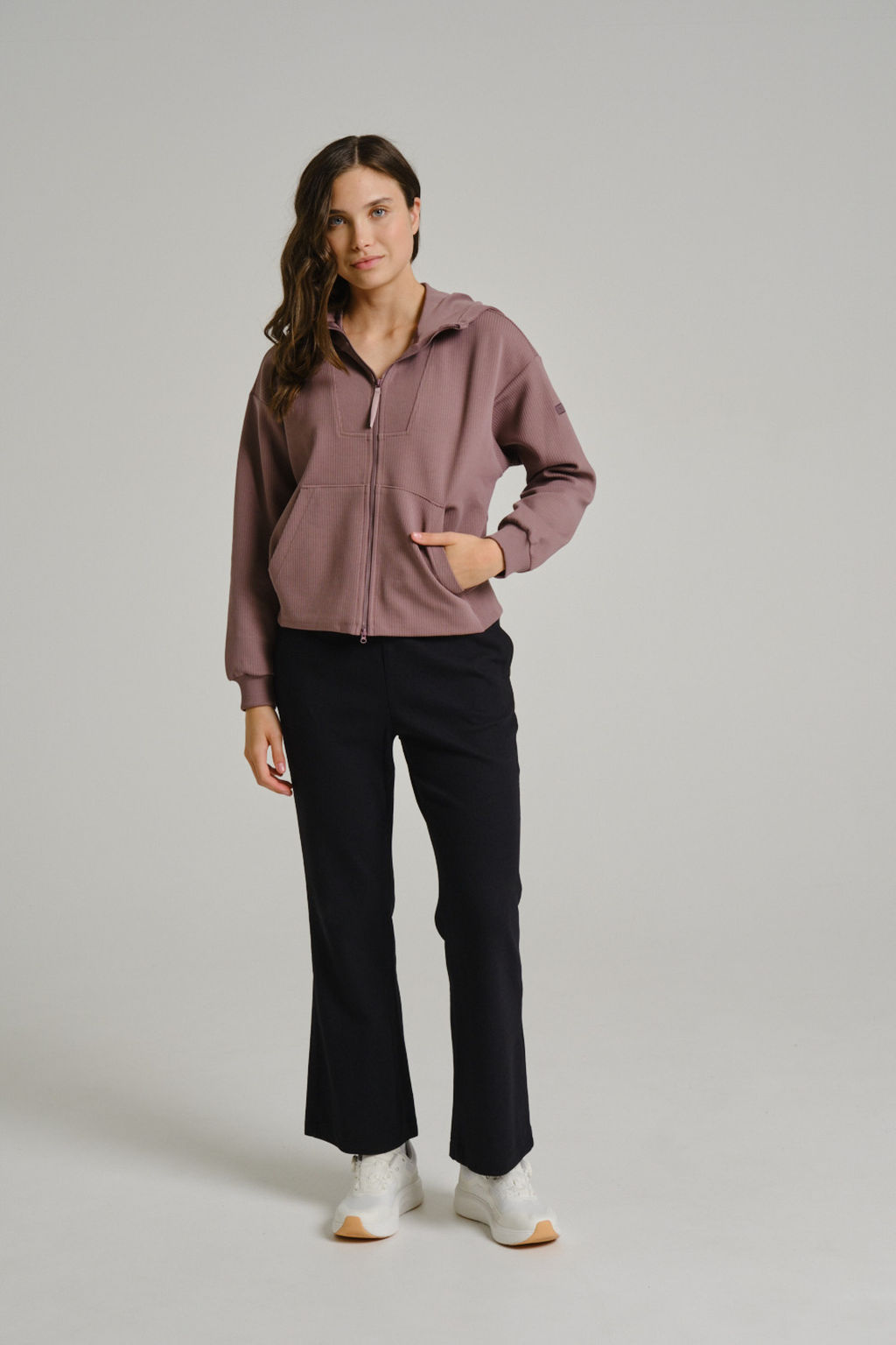 Толстовка на молнии Розовый