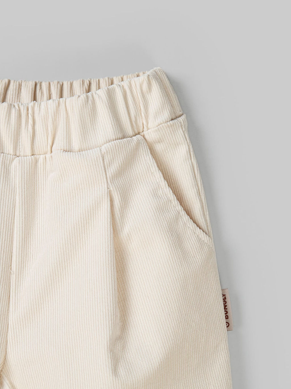 Брюки вельветовые Крем-брюле - Bungly фото 4