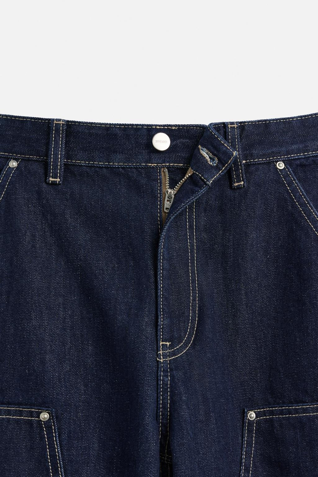 CARPENTER STRAIGHT-LEG JEANS - Zara фото 29