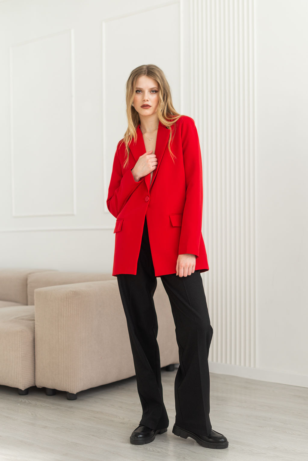 Жакет Солди (красный) - Nadi bordo фото 2