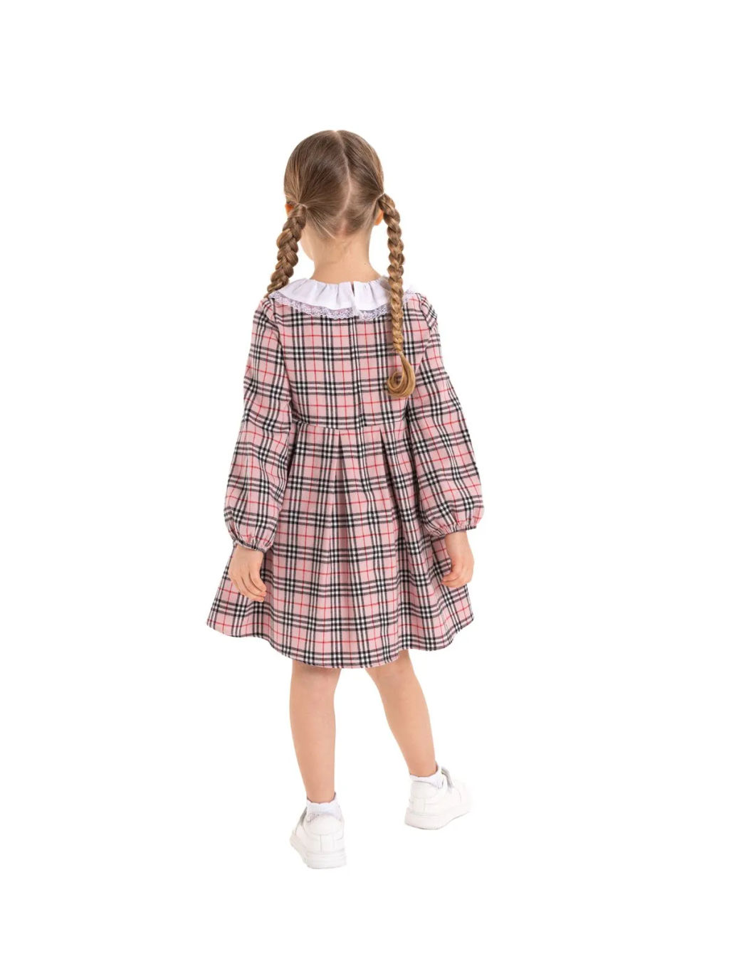 Платье из фланели дев. О66627 - Карамелли фото 5